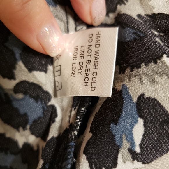 Heyson Black,  blue, grey leopard print Dress - Picture 8 of 8